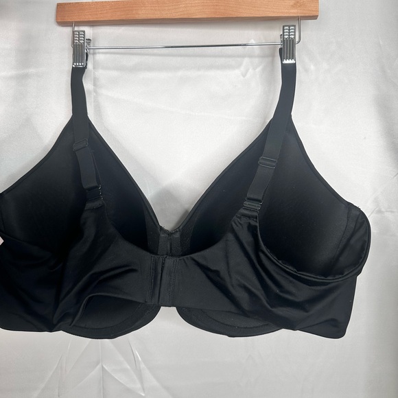 2‎ Auden Black Bras NWT Size 48DDD Lightly Lined Full Coverage Underwire - Picture 7 of 13
